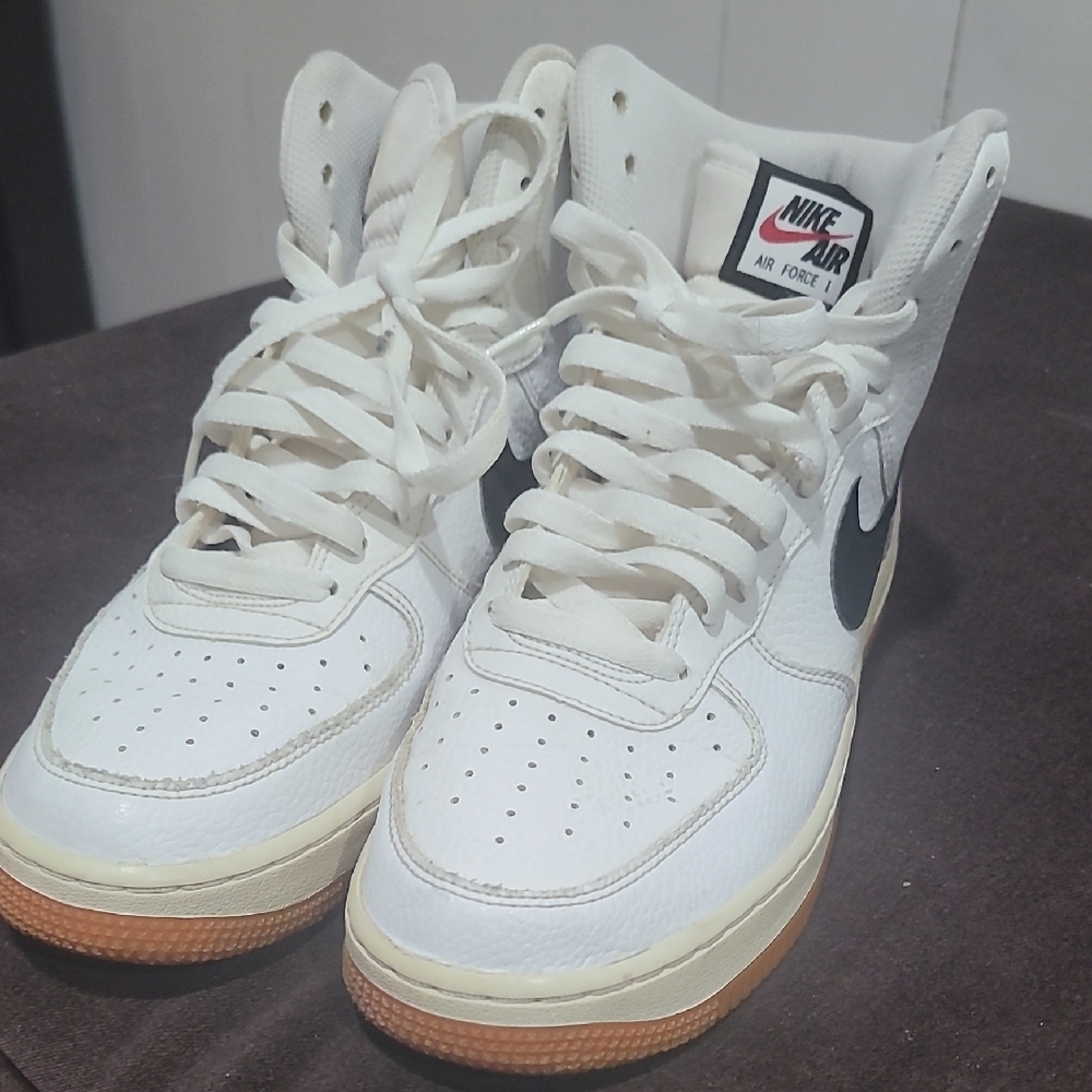 Nike Air Force 1 High-Top Sneakers - White